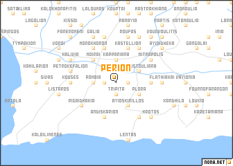 map of Périon