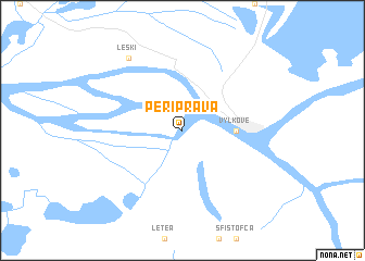 map of Periprava