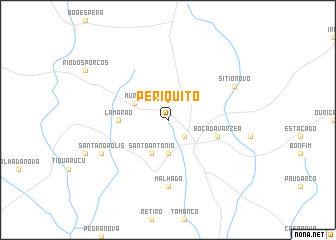 map of Periquito