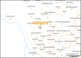 map of Periquito