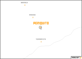 map of Periquito