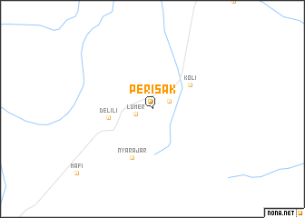 map of Perisak