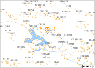 map of Perišići