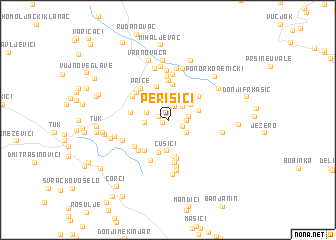 map of Perišići