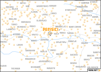 map of Perišići