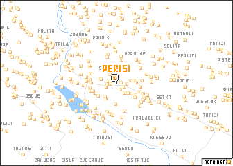 map of Periši