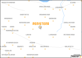 map of Peristerá