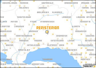 map of Peristérion