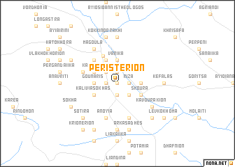 map of Peristérion