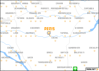 map of Periş