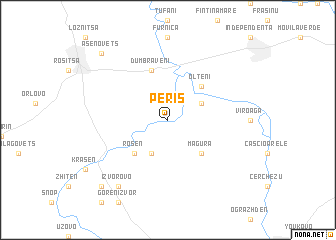 map of Periş