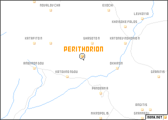 map of Perithórion