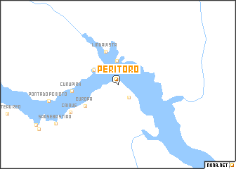 map of Peritoró