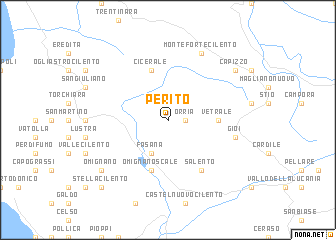 map of Perito