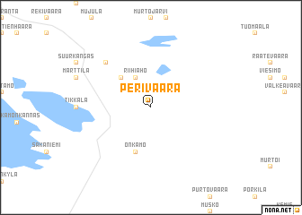 map of Perivaara