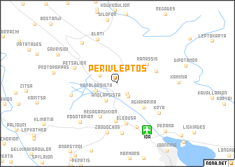 map of Perívleptos