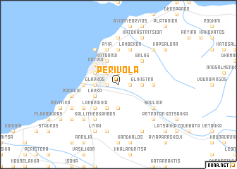 map of Perivóla