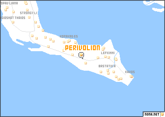 map of Perivólion