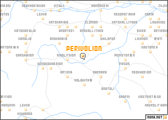 map of Perivólion