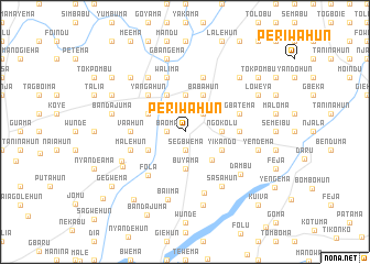map of Periwahun
