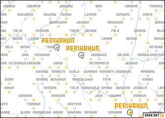 map of Periwahun