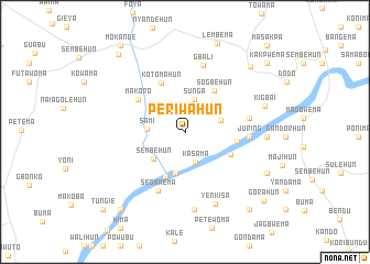 map of Periwahun