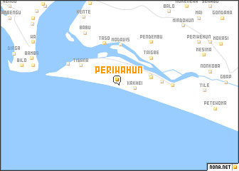 map of Periwahun