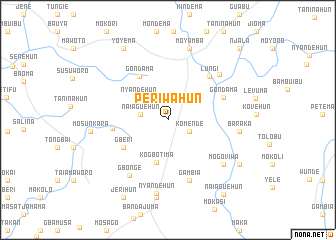 map of Periwahun