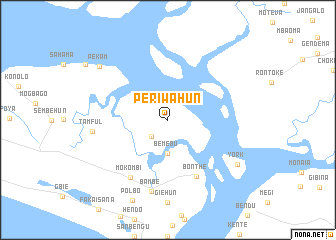 map of Periwahun