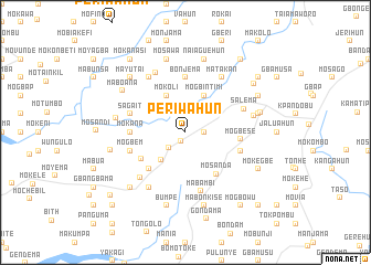 map of Periwahun