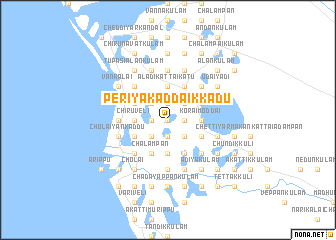 map of Periyakaddaikkadu