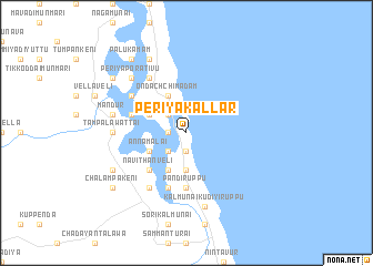 map of Periyakallar