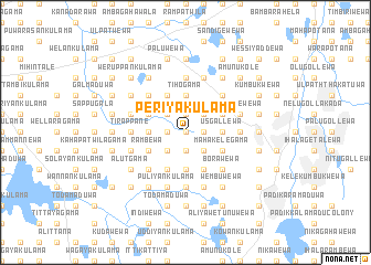 map of Periyakulama