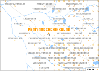 map of Periyanochchikkulam