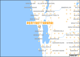 map of Periya Ottapanai