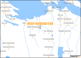 map of Periyaparantan