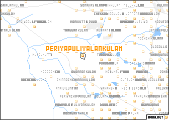 map of Periyapuliyalankulam