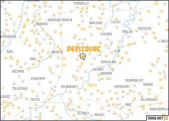 map of Perizovac