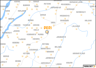 map of Peri