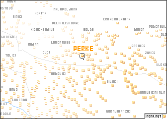 map of Perke