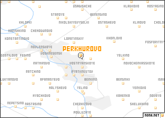 map of Perkhurovo