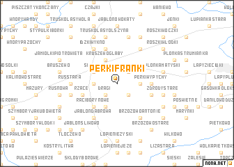 map of Perki Franki