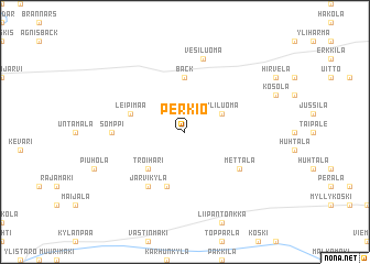 map of Perkiö