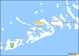 map of Perky