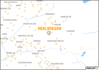 map of Perla Negra