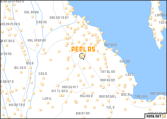 map of Perlas