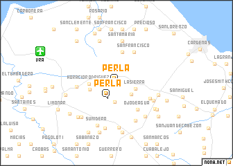 map of Perla