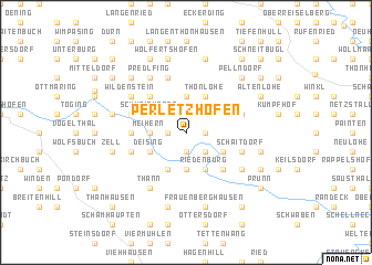 map of Perletzhofen