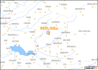 map of Perlikaj