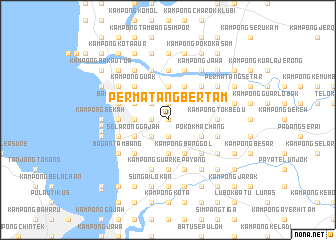 map of Permatang Bertam